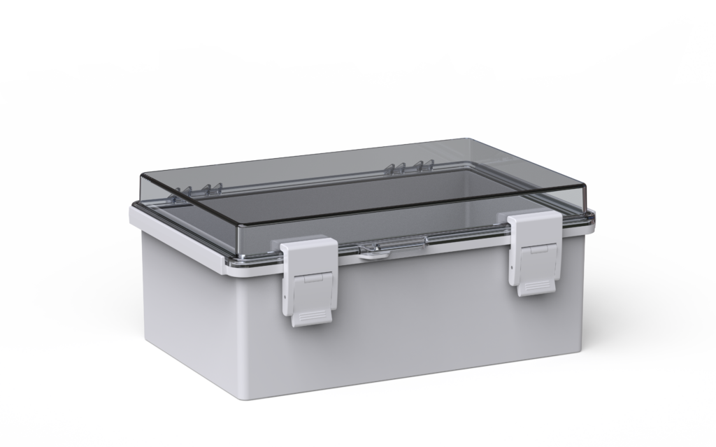 Transparent plastic 300 200 130