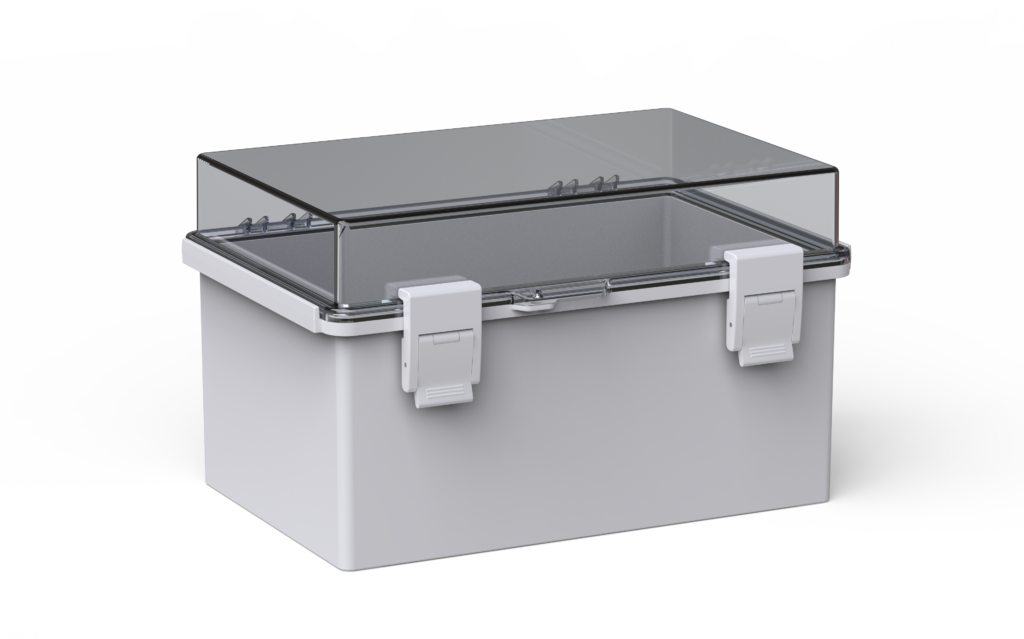 Transparent plastic 300 200 180